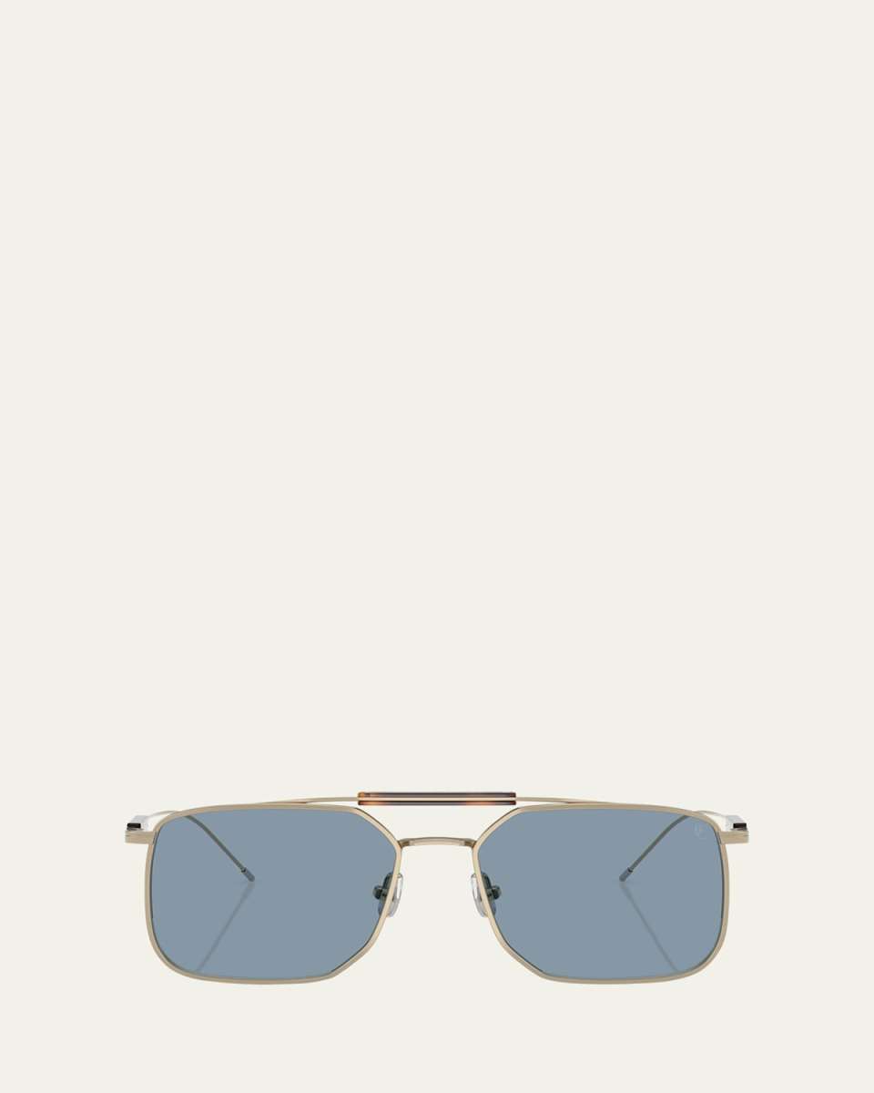 0BC2005ST Square Metal Sunglasses